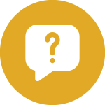 Student Support [comment speech bubble with a question mark icon]